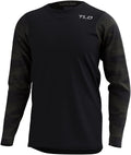 Troy Lee Designs Cycling MTB Bicycle Mountain Bike Jersey Shirt for Men, Skyline LS Chill Sporting Goods > Outdoor Recreation > Cycling > Cycling Apparel & Accessories Troy Lee Designs Hide Out Black Large 