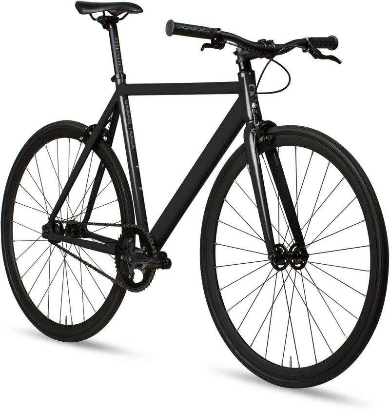 6KU Track Fixed Gear Bicycle Sporting Goods > Outdoor Recreation > Cycling > Bicycles 6KU Shadow Black Large 