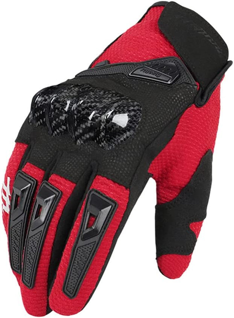 Adoolla Unisex Touch Screen Cycling Gloves Full Finger Gloves Outdoor Ski Winter Warm Breathable Gloves Sporting Goods > Outdoor Recreation > Boating & Water Sports > Swimming > Swim Gloves Adoolla red Medium 