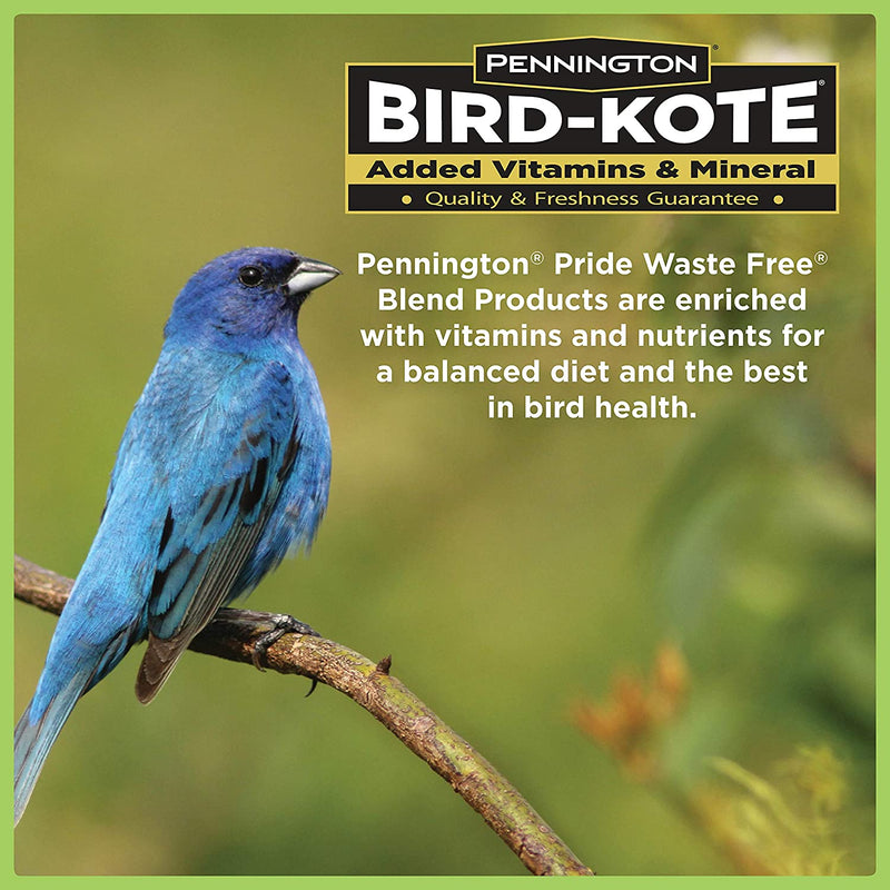 Pennington Pride Waste Free Blend Wild Bird Seed, 10 Lb Animals & Pet Supplies > Pet Supplies > Bird Supplies > Bird Food Central Garden & Pet   