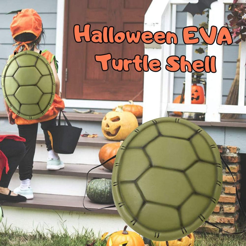 Binaryabc Halloween Costume EVA Turtle Shell,Halloween Cosplay Costume Party Accessory,Halloween Dress up Costume Accessories