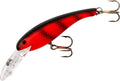 Cotton Cordell Wally Diver Walleye Crankbait Fishing Lure Sporting Goods > Outdoor Recreation > Fishing > Fishing Tackle > Fishing Baits & Lures Pradco Outdoor Brands Fluorescent Red/Black 3 1/8", 1/2 oz 