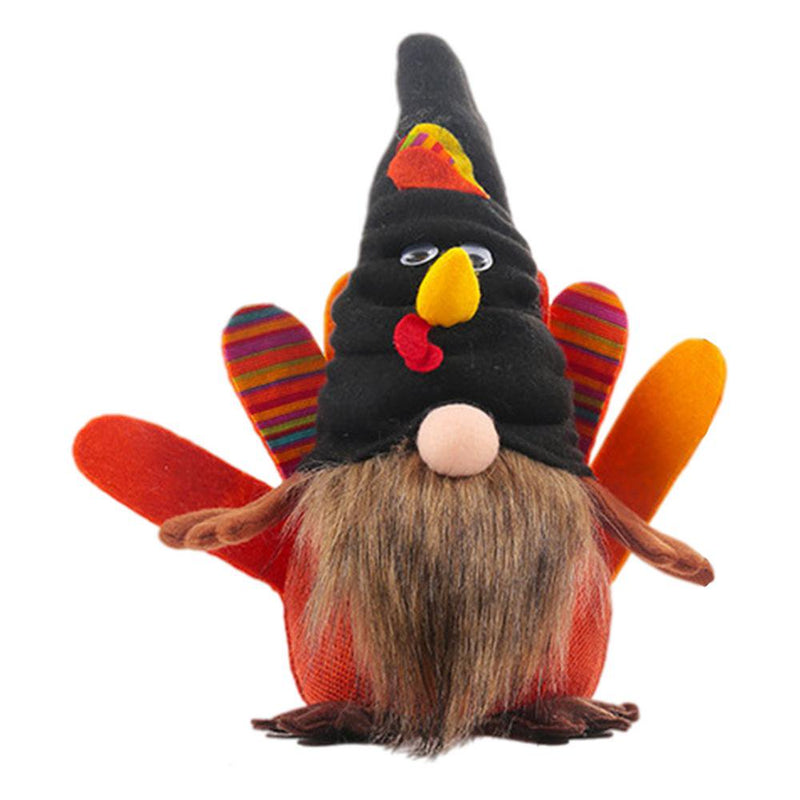 IMSHIE Fall Gnome, Thanksgiving Gnome, Gnome Fall Decor, Turkey Gnome Decor Handmade Elf Dwarf Faceless Doll Chicken Ornaments Christmas Indoor Home Table Decoration Kids Party Supplies Gift Apposite Home Home & Garden > Decor > Seasonal & Holiday Decorations& Garden > Decor > Seasonal & Holiday Decorations IMSHIE male  