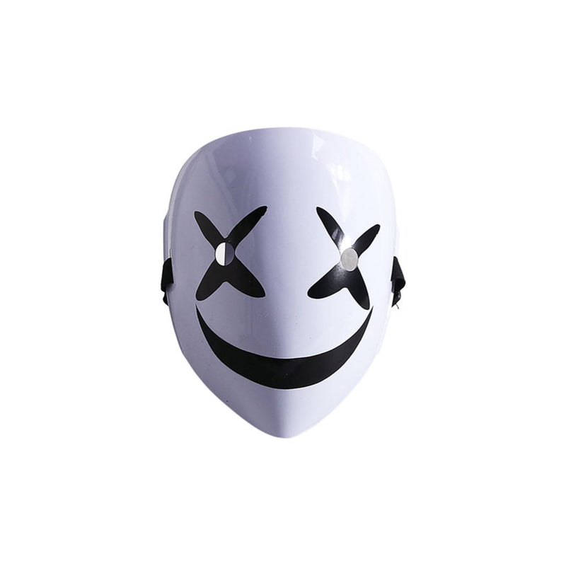Horror Joker Scary Mask, Clown Masks Helmet Halloween Party Costume Mask Prop Masquerade Scary Cosplay Costume Prop for Men Women Apparel & Accessories > Costumes & Accessories > Masks Jkerther 19cm*21cm*7.5cm White Style E 