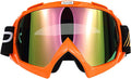 June Sports Motocross Goggles ATV Dirt Bike Racing Goggle Bendable, Adjustableadults' Cycling Skiing KG27 Sporting Goods > Outdoor Recreation > Cycling > Cycling Apparel & Accessories June Sports Orange-tinted Lens  