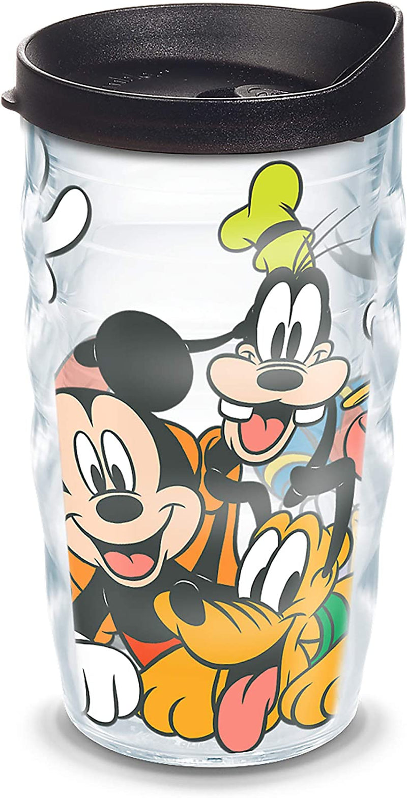 Tervis Disney - Mickey Group Insulated Tumbler, 16Oz, Clear - Tritan Home & Garden > Kitchen & Dining > Tableware > Drinkware Tervis Classic 10oz Wavy 