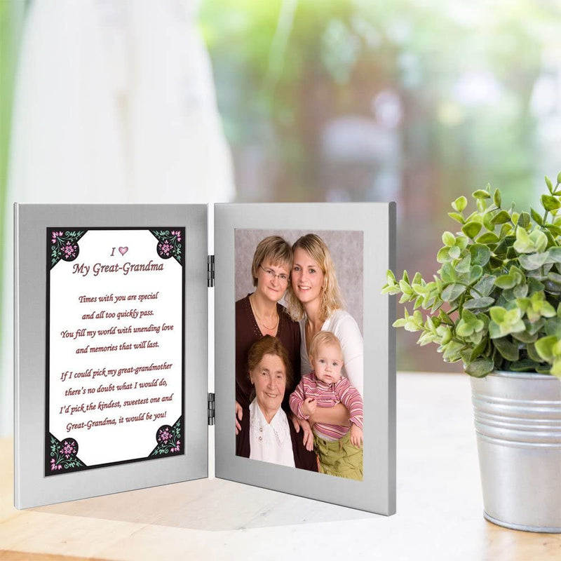 Great Grandmother, Grandma Gift from Grandchild Frame with Sweet Poem, Add Photo Home & Garden > Decor > Picture Frames Poetry Gifts   