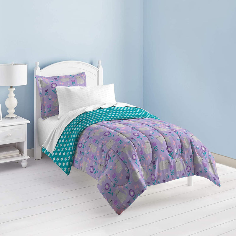 Dream FACTORY Cat Garden Comforter Set, Twin, Gray,2A862601Gy Home & Garden > Linens & Bedding > Bedding > Quilts & Comforters dream FACTORY   