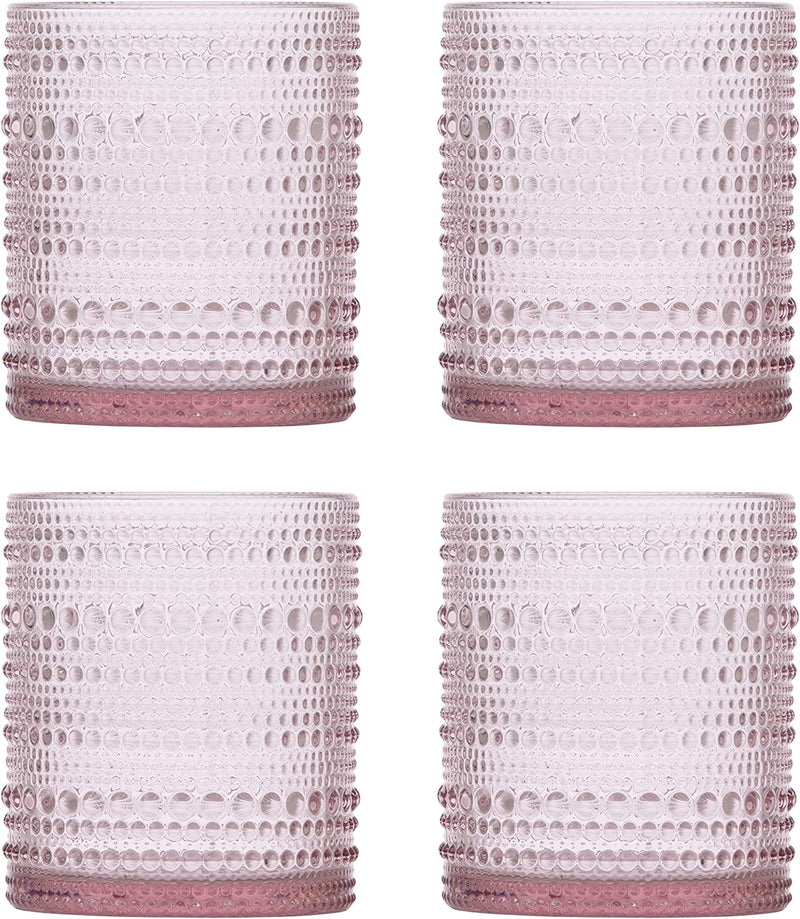 D&V by Fortessa Jupiter Double Old Fashion Glass, 10 Ounce, Set of 6, Clear Home & Garden > Kitchen & Dining > Tableware > Drinkware Fortessa Pink DOF 4 Pack (10 Ounce) 