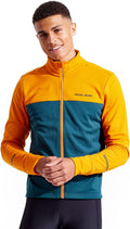 PEARL IZUMI Men'S Quest Thermal Cycling Jersey Sporting Goods > Outdoor Recreation > Cycling > Cycling Apparel & Accessories PEARL IZUMI Sunfire/Dark Spruce XX-Large 