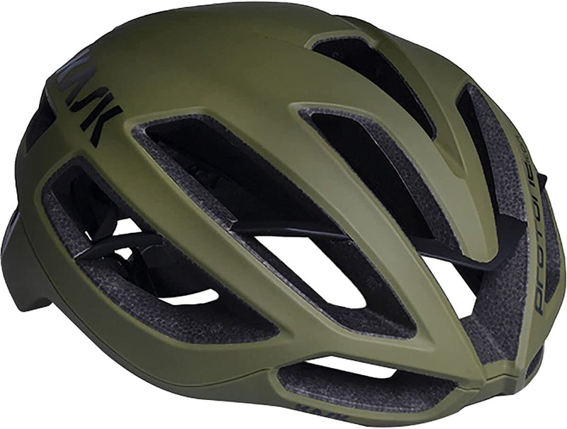 Kask Protone Icon Helmet Sporting Goods > Outdoor Recreation > Cycling > Cycling Apparel & Accessories > Bicycle Helmets Kask Olive Green Matt Small 