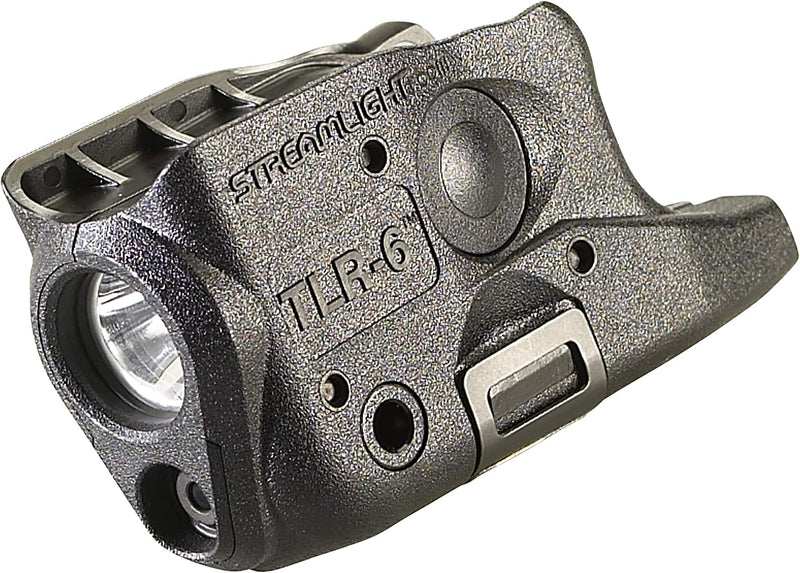 Streamlight 69272 TLR-6 100-Lumen Pistol Light with Integrated Red Aiming Laser Designed Exclusively and Solely for Glock 23 (Gen 2)/26/27/28/33/39, Black Sporting Goods > Outdoor Recreation > Fishing > Fishing Rods Streamlight Inc Black For Glock 26/27/33 