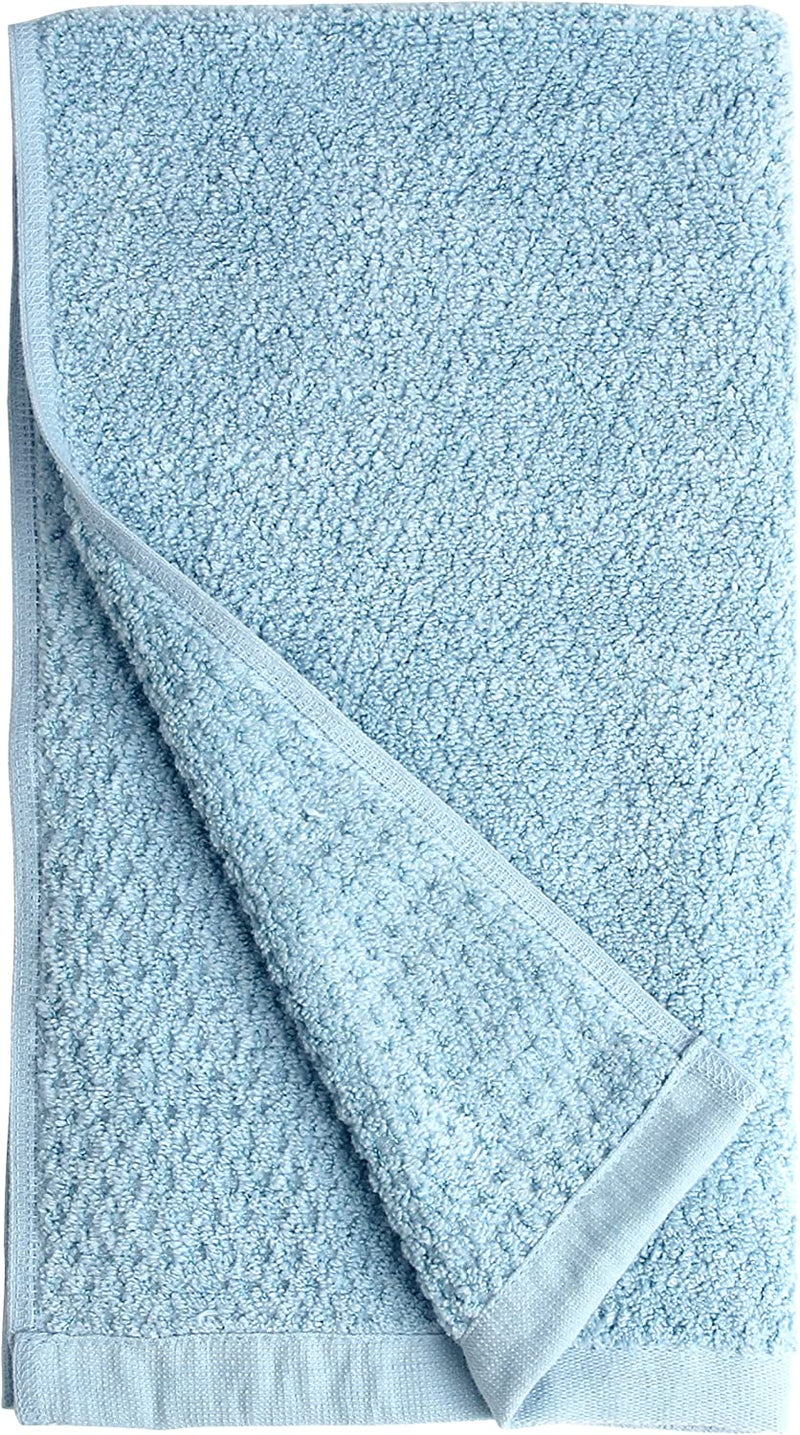 Everplush Diamond Jacquard Hand Towel Set, 4 X (16 X 30 In), Khaki, 4 Count Home & Garden > Linens & Bedding > Towels Everplush Aquamarine 4 x Hand Towels (16 x 30 in) 