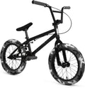 Elite BMX Bicycle 18", 20" & 26" Model Freestyle Bike - 3 Piece Crank Sporting Goods > Outdoor Recreation > Cycling > Bicycles Elite Bicycle Black Combat 18" 
