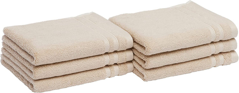 Cotton Bath Towels, Made with 30% Recycled Cotton Content - 2-Pack, White Home & Garden > Linens & Bedding > Towels KOL DEALS Blush Hand Towels 