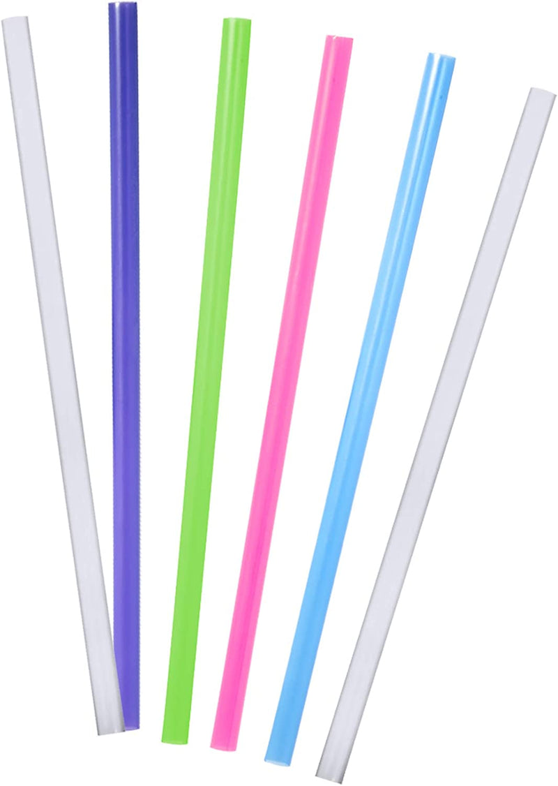 Tervis Reusable Six Pack Straws Made in USA Double Walled Insulated Tumbler, 11 Inch Flex, Assorted