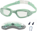 Swim Goggles for Women Men, 2022 Upgrated anti Fog Adult Goggle for Swimming, Water Glasses Sporting Goods > Outdoor Recreation > Boating & Water Sports > Swimming > Swim Goggles & Masks RichHomie 🍀green🍀  
