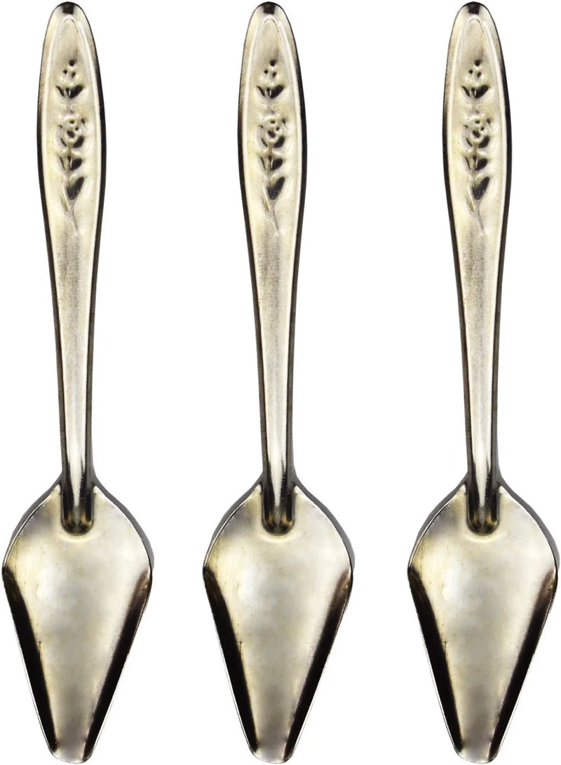 Motanar 4.7" Bird Parrot Stainless Steel Metal Feeding Spoon,Special Feeding Scoop Medicine Spoons Hand Feeding Spoons for Peony Cockatiel Parrot (3 PCS) Animals & Pet Supplies > Pet Supplies > Bird Supplies > Bird Cage Accessories > Bird Cage Food & Water Dishes Motanar 3 PCS  