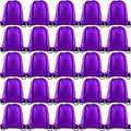 KUUQA 25Pcs Green Drawstring Backpack Bulk Drawstring Bags String Backpack Cinch Gym Backpack for Gym Sport Traveling Home & Garden > Household Supplies > Storage & Organization KUUQA Purple  
