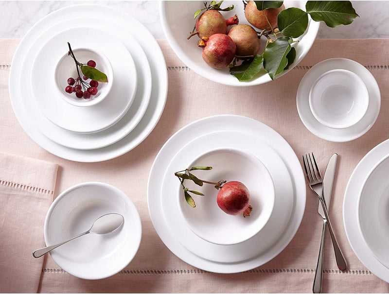 Corelle Winter Frost White, Chip Resistant, 50-Piece Dinnerware Set Home & Garden > Kitchen & Dining > Tableware > Dinnerware Corelle   