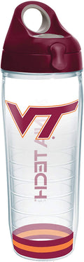 Tervis Virginia Tech University Hokies Made in USA Double Walled Insulated Tumbler, 1 Count (Pack of 1), Maroon Home & Garden > Kitchen & Dining > Tableware > Drinkware Tervis Arctic 24 oz Water Bottle 