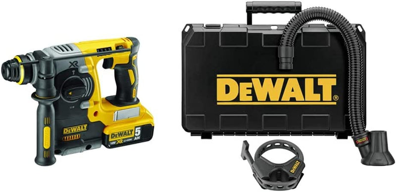 DEWALT 20V MAX* SDS Rotary Hammer Drill, Tool Only (DCH273B) , Yellow Sporting Goods > Outdoor Recreation > Fishing > Fishing Rods DEWALT w/ Dust Extraction  