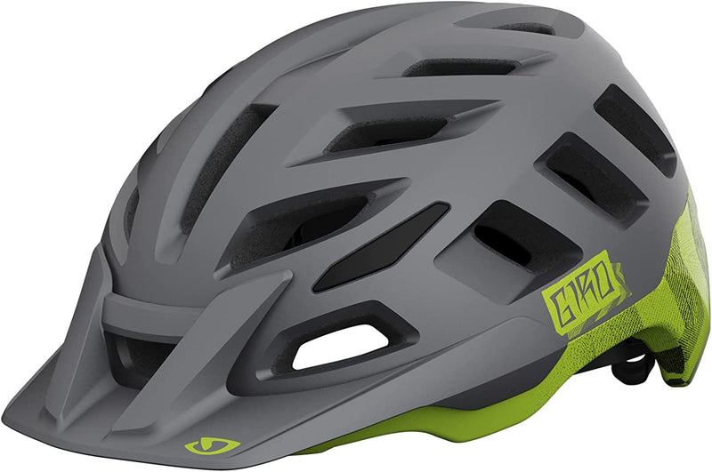 Giro Radix MIPS Men'S Mountain Cycling Helmet Sporting Goods > Outdoor Recreation > Cycling > Cycling Apparel & Accessories > Bicycle Helmets Giro Matte Metallic Black/Ano Lime Small (51-55 cm) 