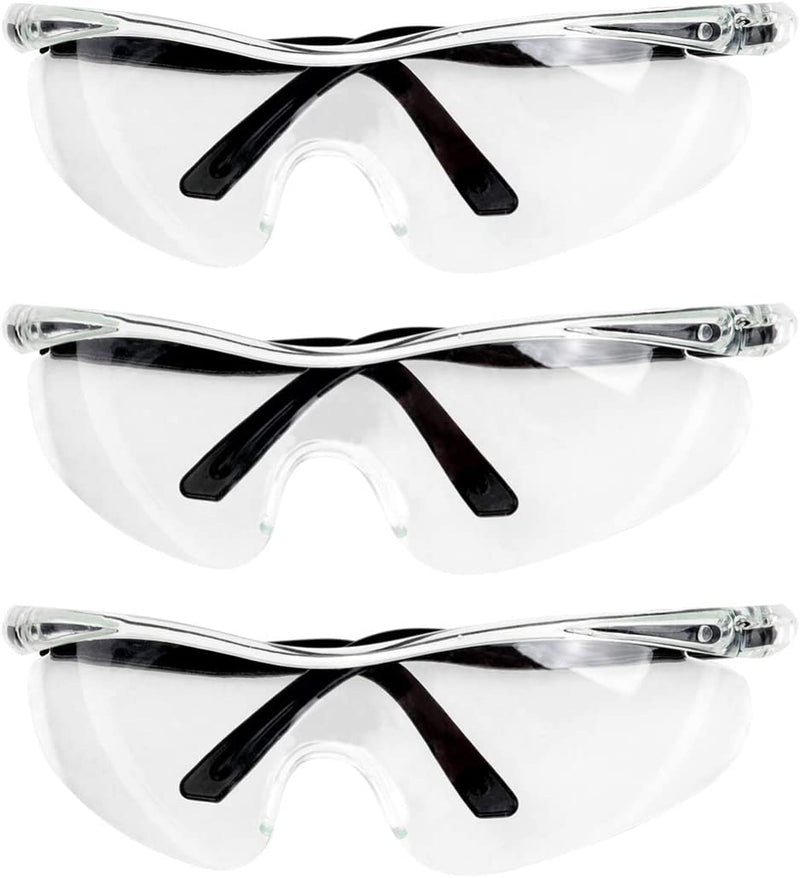 TOYANDONA 3Pcs Kids Safety Glasses Transparent Full Eyes Protective Prevent Droplets Waterproof Shooter Goggle Eyewear for Boys Girls Pool Swimming Party Sporting Goods > Outdoor Recreation > Cycling > Cycling Apparel & Accessories TOYANDONA   
