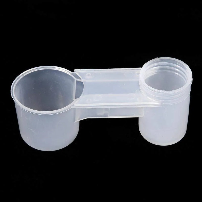10PCS Bird Water Drinker Cup, Plastic Water Feeder Drinking Bowl for Birds Pigeons Parrots Animals & Pet Supplies > Pet Supplies > Bird Supplies > Bird Cage Accessories > Bird Cage Food & Water Dishes Maxmartt   