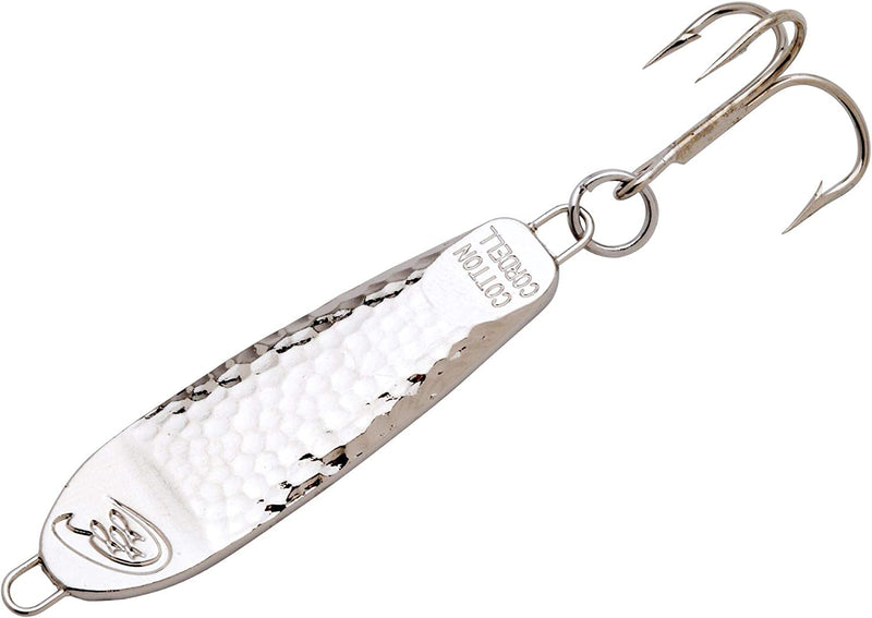 Cotton Cordell C.C. Spoon Spinner-Bait Fishing Lure Sporting Goods > Outdoor Recreation > Fishing > Fishing Tackle > Fishing Baits & Lures Pradco Outdoor Brands Silver 2 1/8", 1/2 oz 
