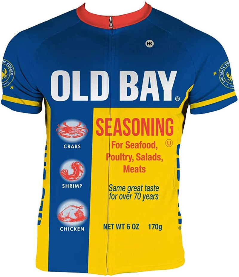 Old Bay Cycling Apparel Collection (X-Large, Old Bay Cycling Jersey) Sporting Goods > Outdoor Recreation > Cycling > Cycling Apparel & Accessories Hill Killer   