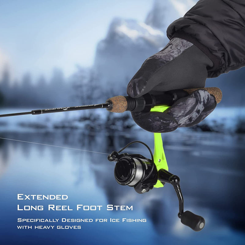 Kastking Royale Legend II Ice Fishing Reel – 5.1:1 Spinning Reel Designed for Ice Fishing, 5 + 1 BB, Size 500 Ultra Smooth Only 5.8 Oz Light Weight Ice Spinning Reels Sporting Goods > Outdoor Recreation > Fishing > Fishing Reels KastKing   