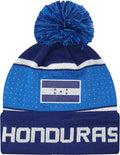 Icon Sports World Soccer Country Pegged Beanie Sporting Goods > Outdoor Recreation > Winter Sports & Activities Icon Sports Honduras | Blue  