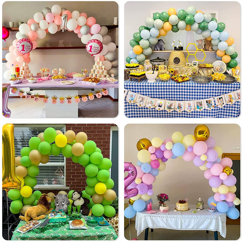IDAODAN Table Balloon Arch Kit 12Ft Adjustable Balloon Arch Stand for Baby Shower, Wedding, Festival, Graduation, Birthday Decorations and DIY Event Party Supplies Arts & Entertainment > Party & Celebration > Party Supplies IDAODAN   