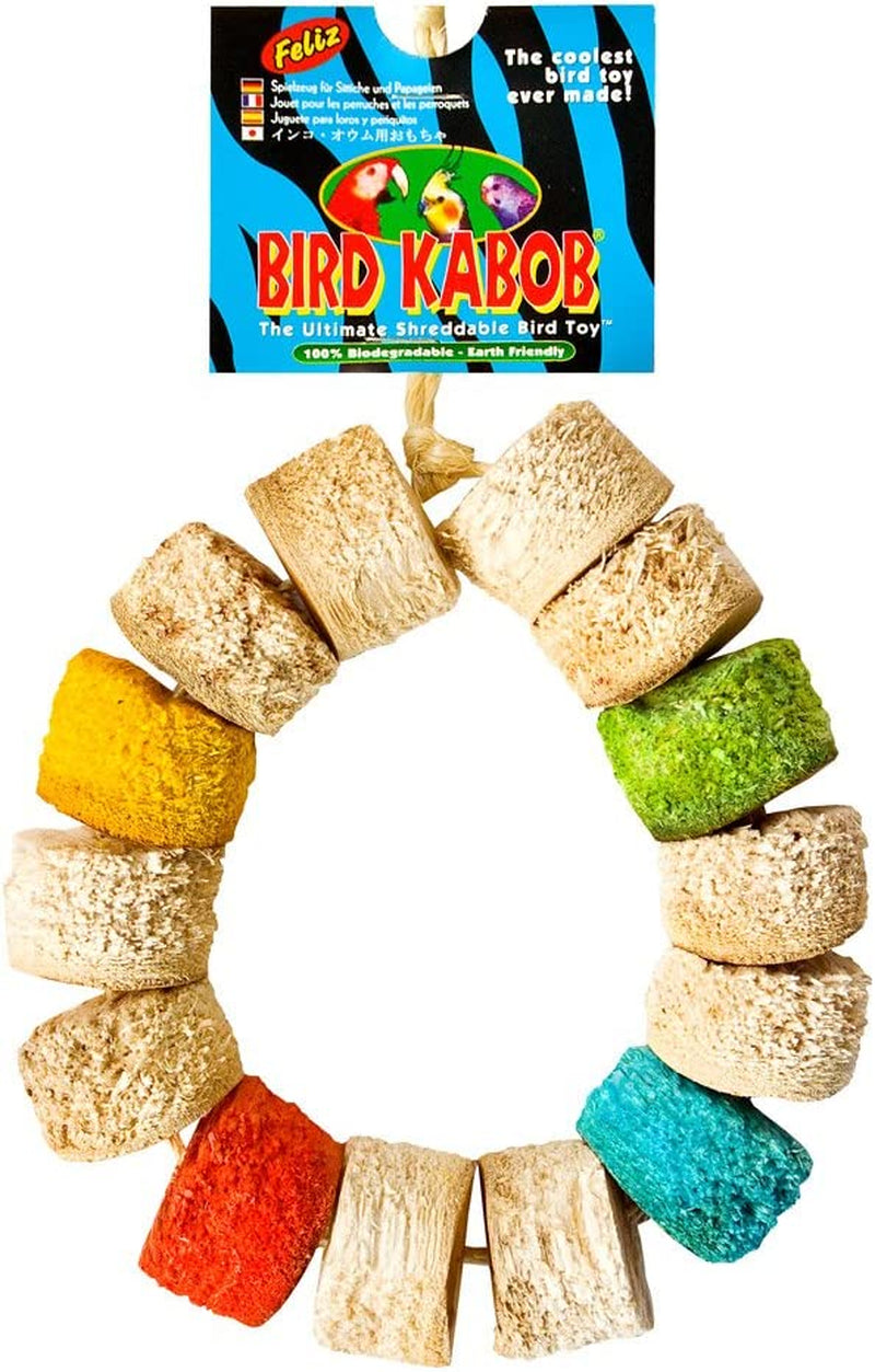 BIRD KABOB Bird Toy, Especial Animals & Pet Supplies > Pet Supplies > Bird Supplies > Bird Toys BIRD KABOB Feliz  