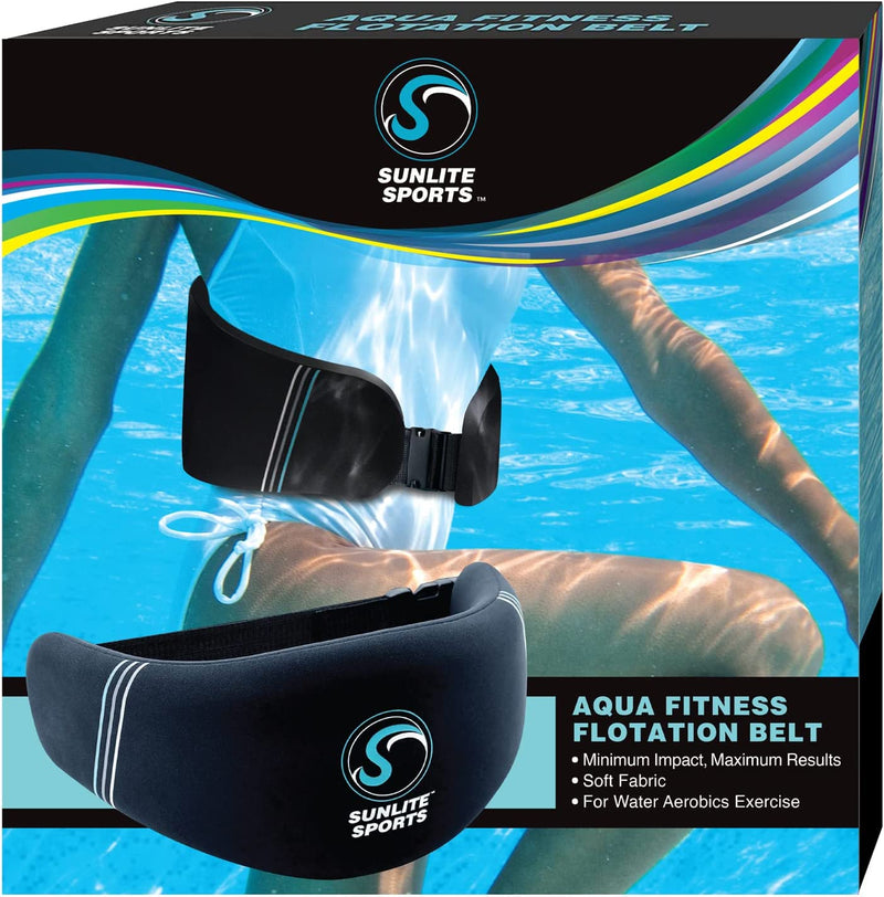 Sunlite Sports Aquafitness Deluxe Flotation Swimming Belt - Water Aerobics Equipment for Pool, Low-Impact Workout Sporting Goods > Outdoor Recreation > Boating & Water Sports > Swimming Sunlite Sports Aqua Fitness Swim Belt Deluxe (Belt Only)  