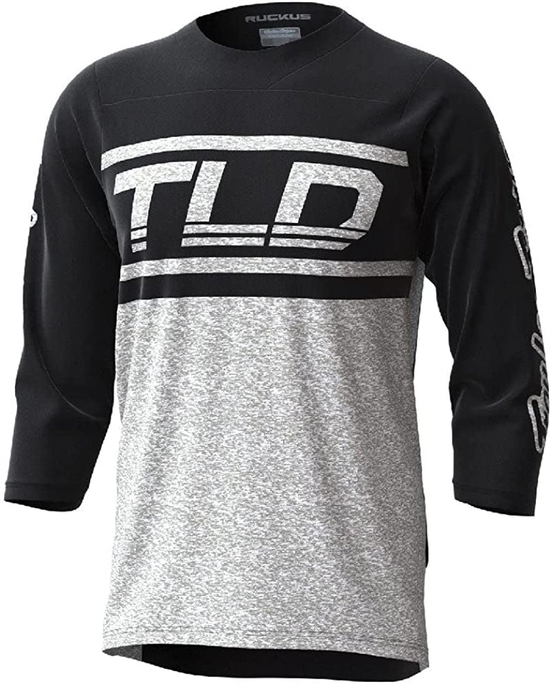 Ruckus Jersey; ARC Sporting Goods > Outdoor Recreation > Cycling > Cycling Apparel & Accessories Troy Lee Designs Black / Off White Medium 
