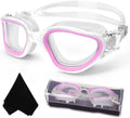 Polarized Swimming Goggles Swim Goggles anti Fog anti UV No Leakage Clear Vision for Men Women Adults Teenagers Sporting Goods > Outdoor Recreation > Boating & Water Sports > Swimming > Swim Goggles & Masks WIN.MAX Purple/Non-polarized Clear Lens  