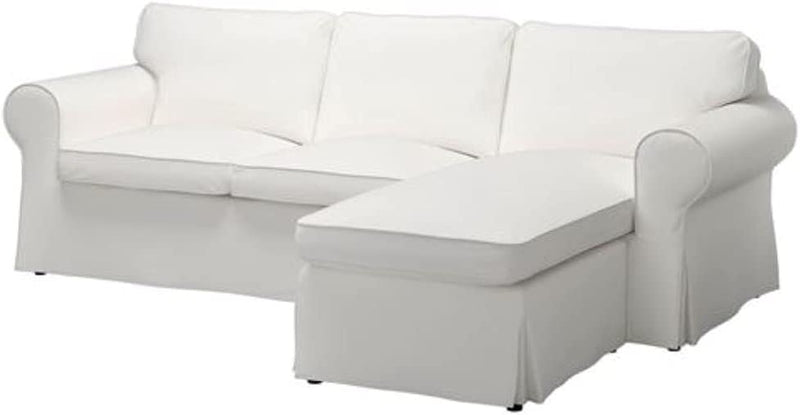 Generic Sofa Cover Replacement That Fits IKEA Ektorp, Color: Blekinge White, Cover for IKEA Ektorp Sofa (Love Seat Cover (2 Seat)) Home & Garden > Decor > Chair & Sofa Cushions Generic Love Seat with Chaise Cover  