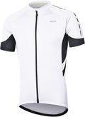 ARSUXEO Men'S Short Sleeves Cycling Jersey Bicycle MTB Bike Shirt 636 Sporting Goods > Outdoor Recreation > Cycling > Cycling Apparel & Accessories ARSUXEO White Small 