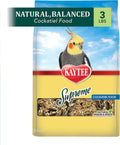 Kaytee Supreme Cockatiel Food 5 Lb Animals & Pet Supplies > Pet Supplies > Bird Supplies > Bird Food Kaytee Whites &amp; Tans 3 Pound (Pack of 1) 