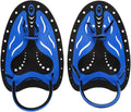 SUNGOOYUE Swimming Paddles,Swimming Diving Hand Fins Paddles Webbed Training Fin Scuba Equipment Sporting Goods > Outdoor Recreation > Boating & Water Sports > Swimming SUNGOOYUE blue Medium 