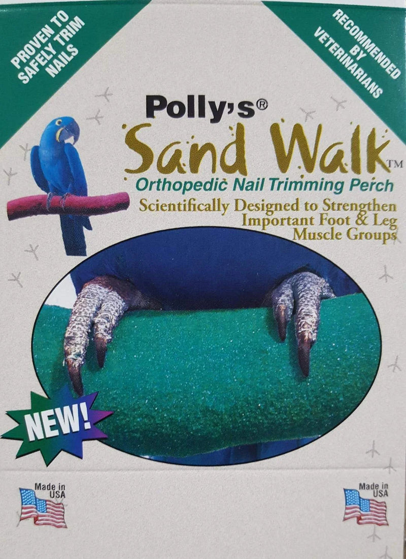 Polly'S Sand Walk Orthopedic Bird Perch, Medium