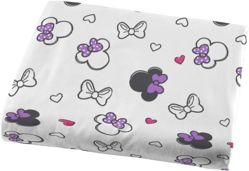 Disney Minnie Mouse Purple Love Twin Sheet Set - Super Soft and Cozy Kid’S Bedding - Fade Resistant Polyester Microfiber Sheets (Official Disney Product) Home & Garden > Linens & Bedding > Bedding Jay Franco   