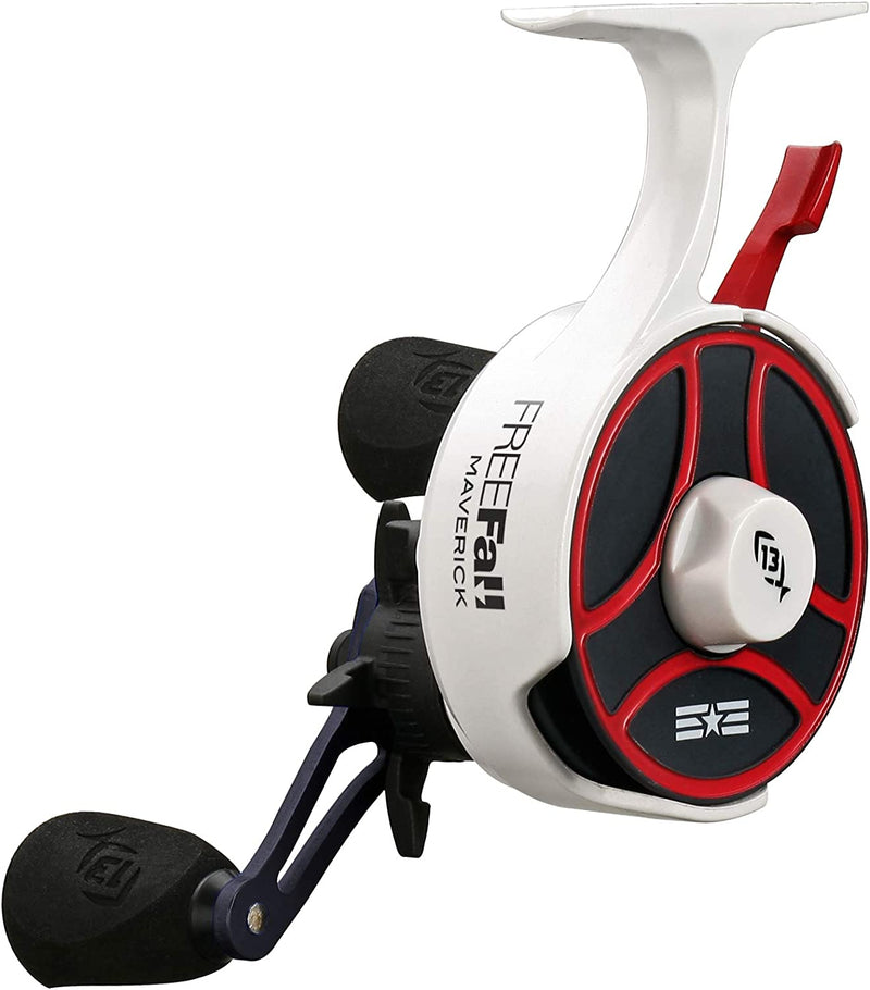 13 Fishing - Freefall Ghost Maverick - Inline Ice Fishing Reels Sporting Goods > Outdoor Recreation > Fishing > Fishing Reels 13 Fishing   