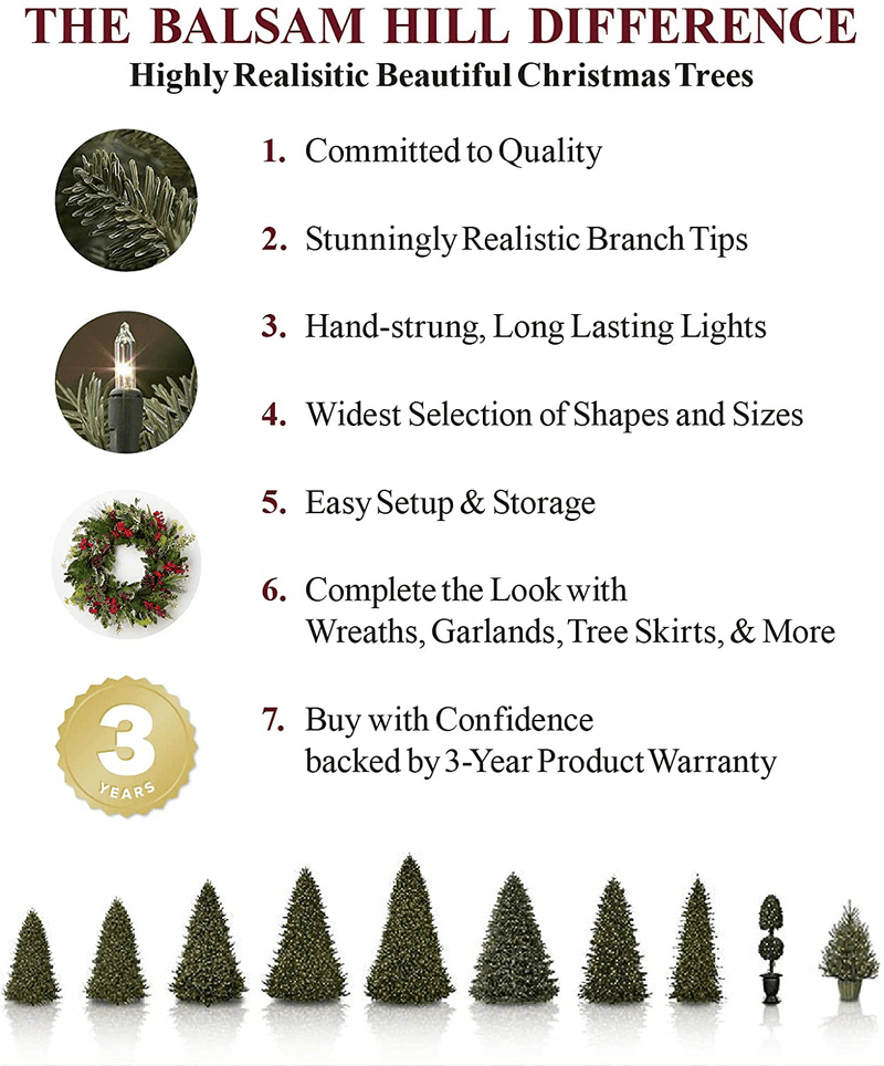 6.5' Balsam Hill Blue Spruce Artificial Christmas Tree Unlit Home & Garden > Decor > Seasonal & Holiday Decorations& Garden > Decor > Seasonal & Holiday Decorations Balsam Hill   