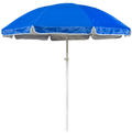 6.5' Portable Beach and Sports Umbrella by Trademark Innovations (Blue) Home & Garden > Lawn & Garden > Outdoor Living > Outdoor Umbrella & Sunshade Accessories Trademark Innovations Blue  