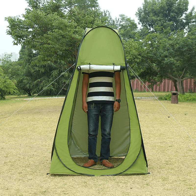 6 FT Portable Changing Tent Camping Shower Tent Privacy Shelter Toilet Dressing Fishing Bathing Storage Room for Outdoor Beach Park Sporting Goods > Outdoor Recreation > Camping & Hiking > Portable Toilets & Showers HI SUYI   
