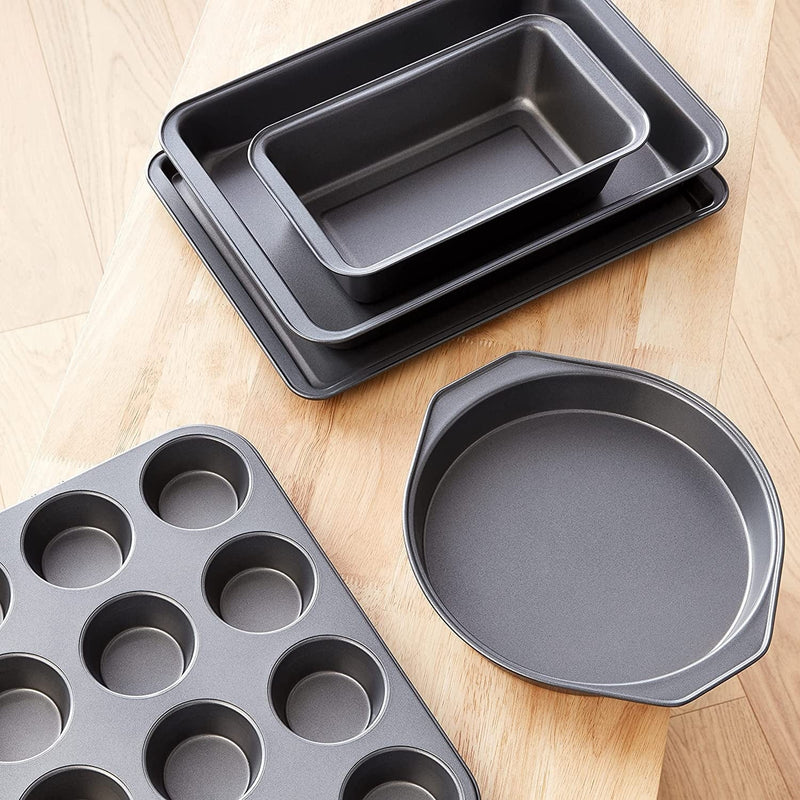 6-Piece Nonstick, Carbon Steel Oven Bakeware Baking Set Home & Garden > Kitchen & Dining > Cookware & Bakeware KOL DEALS   