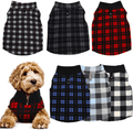 6 Pieces Dog Clothes Dog Sweater with Leash Ring Soft Winter Pet Clothes Warm Dog Sweatshirt PET Fleece Sweater Vest Dog Cozy Jacket for Dogs Supplies Animals & Pet Supplies > Pet Supplies > Dog Supplies > Dog Apparel Frienda Adorable Color X-Large 